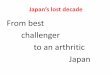 From best challenger to an arthritic Japan
