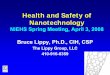 Health and SAfety of Nanotechnology