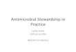 Antimicrobial Stewardship in Practice