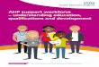 AHP support workforce – understanding education 