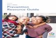 2021/2022 Prevention Resource Guide