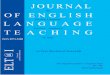 JOURNAL OF ENGLISH LANGUAGE TEACHING, English Bimonthly …
