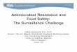 Antimicrobial Resistance and Food Safety: The Surveillance 