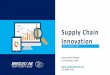 Supply Chain Innovation - Supply Chain and Logistics 