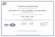 Certificate of Registration QIAGEN LLC-dba Excalibur Lab 