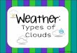 Types ofTypes of CloudsClouds