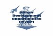 Officer Development Opportunities CY2021