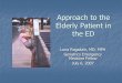 Approach to the Elderly Patient in the ED - Brown