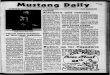 Mustang Daily, November 6, 1972