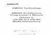 AMD64 Architecture Programmer’s Manual, Volume 4: 128-Bit 