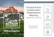 Climate Action Collaborative Stakeholders Meeting
