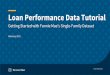 Loan Performance Data Tutorial - Fannie Mae