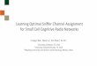 Learning Optimal Sniffer Channel Assignment for Small Cell 