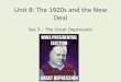 Unit 8: The 1920s and the New Deal
