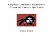 Course Descriptions Leyton Public Schools