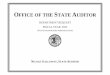 OFFICE OF THE STATE AUDITOR - Missouri Office of 