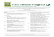 Plant Health Progress (PHP) ﬁc journal of applied plant 