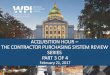 ACQUISITION HOUR THE CONTRACTOR PURCHASING SYSTEM …