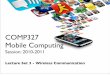 COMP327 Mobile Computing - University of Liverpool