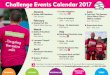 Challenge Events Calendar 2017