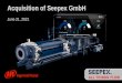 Acquisition of Seepex GmbH