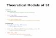Theoretical Models of SI - sensoryproject.org