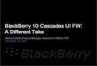 BlackBerry 10 Cascades UI FW: A Different Take