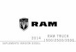 2014 RAM 1500/2500/3500/4500/5500 Diesel Supplement