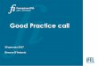 Good Practice call - Fondazione IFEL