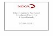 Elementary School Student/Family Handbook 2020-2021