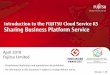 Introduction to the FUJITSU Cloud Service K5 Sharing 