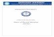 SPPU M.P.Ed. Revised Syllabus A.Y. 2017-18 13.04