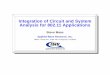 Integration of Circuit and System Analysis for 80211 