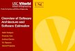 Overview of Software Architecture and Software Estimation