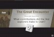 Chapter4 The Great Encounter - Mr. ward's Utah Studies class