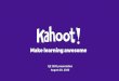 Make learning awesome - Kahoot! | Learning games | Make 