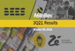 3Q21 Results - ab-inbev.com