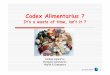 Codex Alimentarius - Informační Centrum Bezpečnosti 