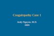 Coagulopathy Case 1