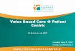 Value Based Care Patient Centric