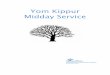 Yom Kippur Midday Service - kahalbraira.org