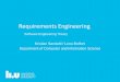 Requirements Engineering - LiU