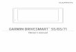GARMIN DRIVESMART Owner’s manual 55/65/71