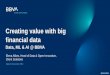 Creating value with big financial data