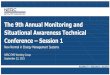 The 9th Annual Monitoring and Situational Awareness 