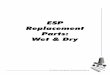ESP Replacement Parts: Wet & Dry