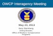 OWCP Interagency Meeting - DOL