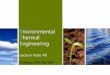 Environmental Thermal Engineering