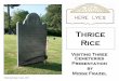 Three Cemeteries - Edmund Rice