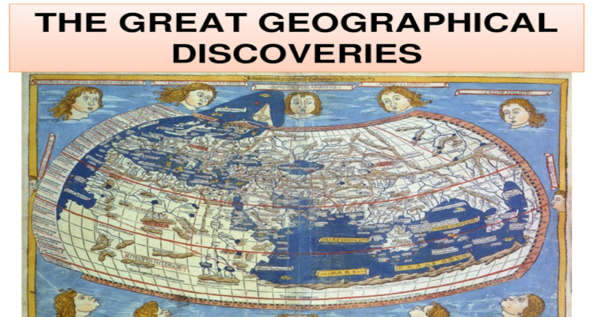 great geographical discoveries essay